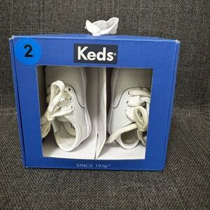 Keds Baby Classic White Sneakers